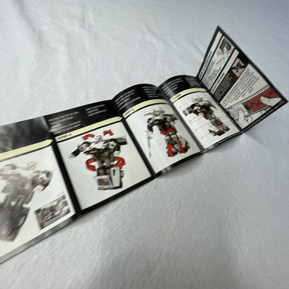 Vintage G1 Hasbro Transformers Prowl Instruction Booklet 1984 Original Series 1